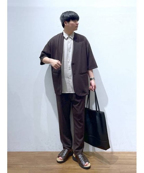 GLOBAL WORK（グローバルワーク）の「ジョーゼット半袖カーデ
