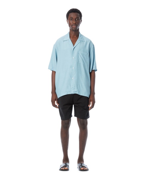 【新品】SANDINISTA Rayon Open Collar Shirt Sandinista（サンディニスタ）の「Rayon Open Collar S/S Shirt