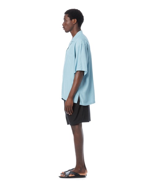 【新品】SANDINISTA Rayon Open Collar Shirt Sandinista（サンディニスタ）の「Rayon Open Collar S/S Shirt