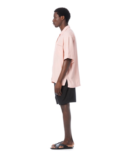 Sandinista（サンディニスタ）の「Rayon Open Collar S/S Shirt