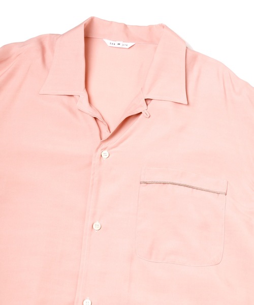 Sandinista（サンディニスタ）の「Rayon Open Collar S/S Shirt