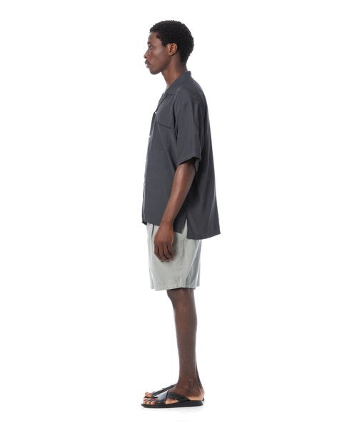 【新品】SANDINISTA Rayon Open Collar Shirt Sandinista（サンディニスタ）の「Rayon Open Collar S/S Shirt