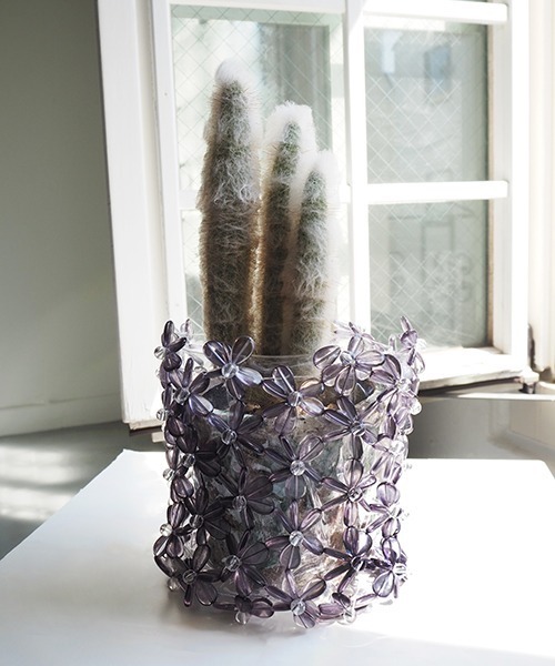 Casselini HOME(キャセリーニ ホーム)フラワービーズ鉢カバー