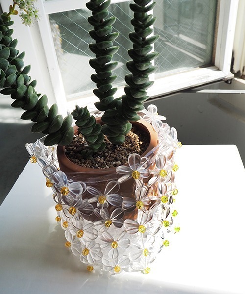 Casselini HOME(キャセリーニ ホーム)フラワービーズ鉢カバー