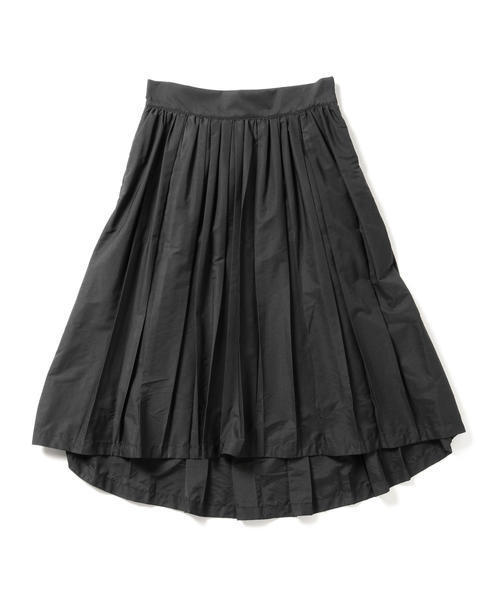 B:MING by BEAMS（ビーミングバイビームス）の「ビーミング by ビームス / ペーパーライクスカート（スカート・レディース・ホワイト/ブラック/ブラウン系その他・SMALL/MEDIUM）」の4枚目の写真