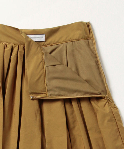 B:MING by BEAMS（ビーミングバイビームス）の「ビーミング by ビームス / ペーパーライクスカート（スカート・レディース・ホワイト/ブラック/ブラウン系その他・SMALL/MEDIUM）」の9枚目の写真