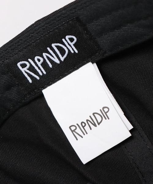 RIPNDIP(リップンディップ)の「RIPNDIP/リップンディップ You Love Me Dad Hat ロゴキャップ ベースボールキャップ(キャップ・メンズ・ブラック・FREE)」の8枚目の写真