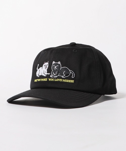 RIPNDIP(リップンディップ)の「RIPNDIP/リップンディップ You Love Me Dad Hat ロゴキャップ ベースボールキャップ(キャップ・メンズ・ブラック・FREE)」の9枚目の写真