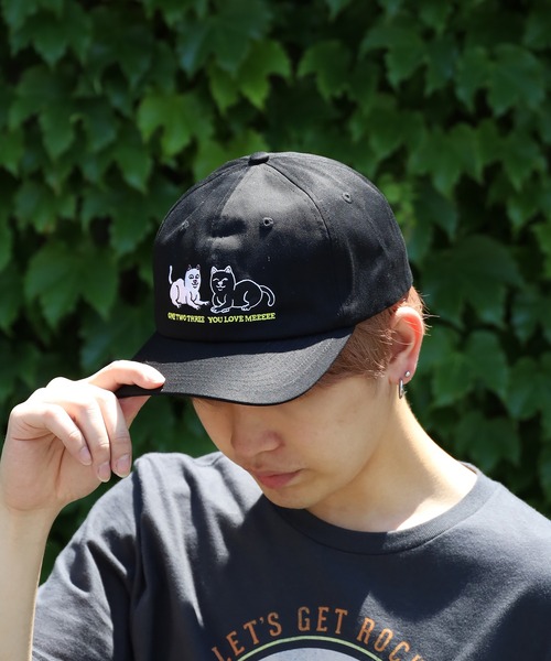 RIPNDIP(リップンディップ)の「RIPNDIP/リップンディップ You Love Me Dad Hat ロゴキャップ ベースボールキャップ(キャップ・メンズ・ブラック・FREE)」の10枚目の写真