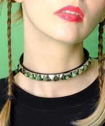 an meets zakka | an meets zakka ピラミッドスタッズチョーカー(チョーカー)