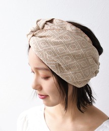 iroquois ジャガードヘアバンド 2010年 SALON adam et rope' ヘアバンド KINANジャガードヘアバンド