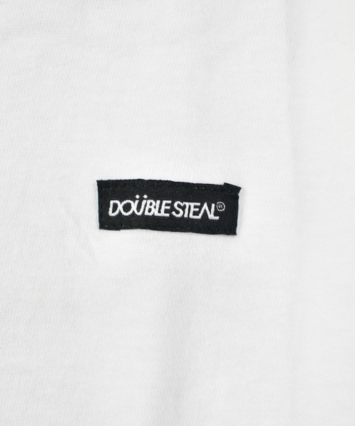 DOUBLE STEAL(ダブルスティール)の「ビッグペイズリー Tシャツ(Tシャツ/カットソー・メンズ・ブラック系その他/ブラック/ホワイト/ホワイト系その他・LARGE/X-LARGE/MEDIUM)」の16枚目の写真