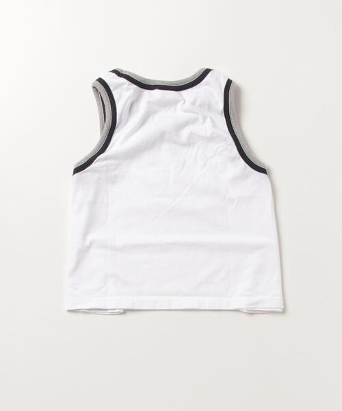 WALLA WALLA SPORT(ワラワラスポーツ)の「DOUBLE RINGER TANK TOP(タンクトップ・レディース・ブラック/レッド/ネイビー/イエロー・MEDIUM)」の5枚目の写真