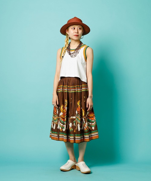 WALLA WALLA SPORT(ワラワラスポーツ)の「DOUBLE RINGER TANK TOP(タンクトップ・レディース・ブラック/レッド/ネイビー/イエロー・MEDIUM)」の12枚目の写真