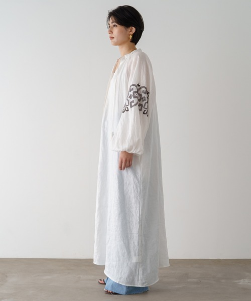 LOUNGEDRESS(ラウンジドレス) 刺繍ロゴニット 追加生産決定！】ボーダーロゴニット | LOUNGEDRESS(ラウンジ