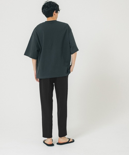 coca（coca）（コカ）の「メンズストレッチスラックス（スラックス・メンズ・ブラック・M/L/XL）」の4枚目の写真