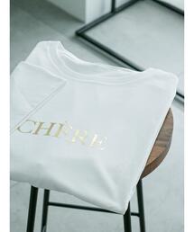 箔プリントTシャツ