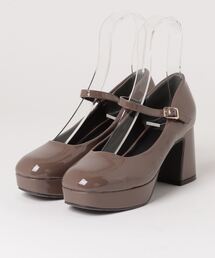 ｂｙあしながおじさん ストーム付きワンストラップパンプス