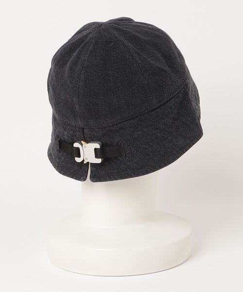 1017 ALYX 9SM(アリクス)の「BUCKET HAT W/ BUCKLE(ハット・メンズ・ブラック・ONE SIZE)」の2枚目の写真
