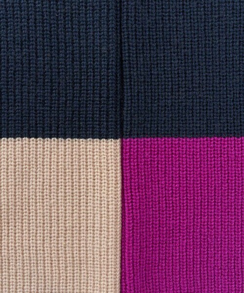 ANAYI（アナイ）の「配色ニットストール（ストール/ショール・レディース・ホワイト系その他/ブルー系その他・FREE）」の22枚目の写真