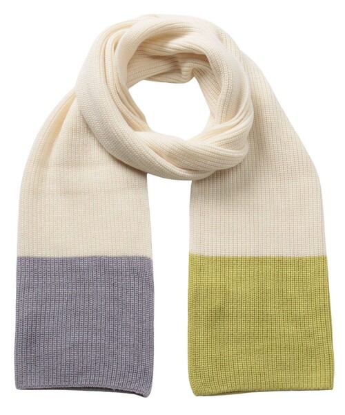 ANAYI（アナイ）の「配色ニットストール（ストール/ショール・レディース・ホワイト系その他/ブルー系その他・FREE）」の19枚目の写真