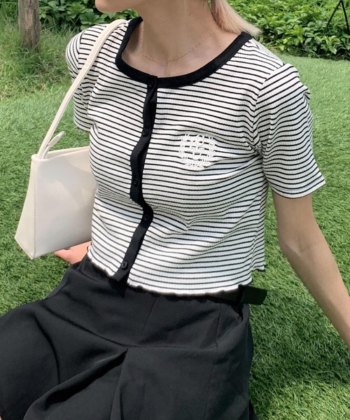 ALAND（エーランド）の「3.3 Field Trip／シシュウボタンカーディガン 2964183（カーディガン/ボレロ・レディース・ホワイト/その他1・MEDIUM）」の16枚目の写真