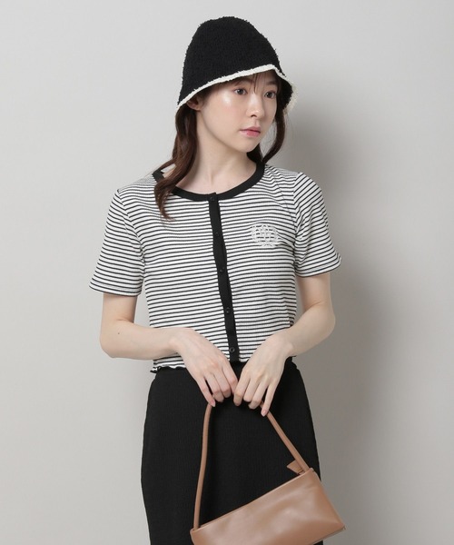 ALAND（エーランド）の「3.3 Field Trip／シシュウボタンカーディガン 2964183（カーディガン/ボレロ・レディース・ホワイト/その他1・MEDIUM）」の14枚目の写真