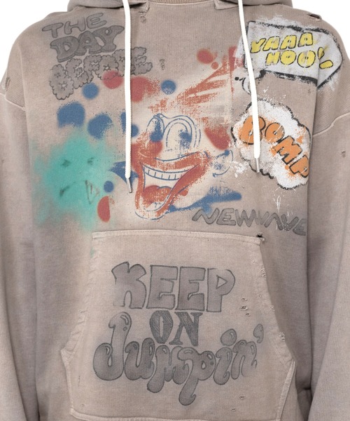 トップス MIHARA YASUHIRO Vintage-like Hoodie Maison Mihara Yasuhiro - Vintage-like Hoodie | HBX