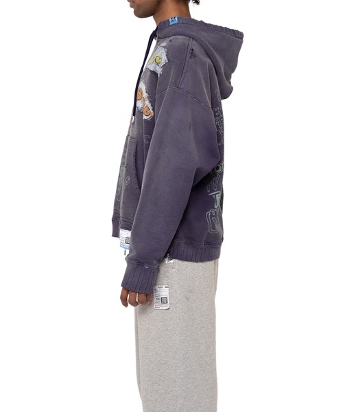 トップス MIHARA YASUHIRO Vintage-like Hoodie Maison Mihara Yasuhiro - Vintage-like Hoodie | HBX