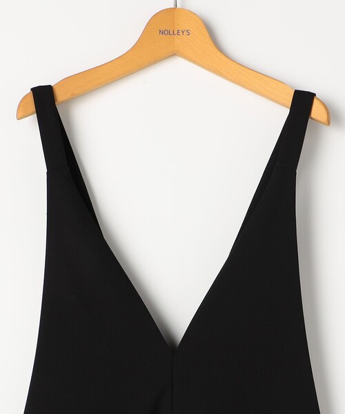 未使用 NOLLEY'S ウォッシャブル サロペット 24SS ブラック パンツ NOLLEY'S（ノーリーズ）の「ウォッシャブルサロペット（つなぎ