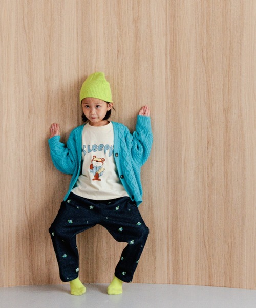 LOWRYS FARM（ローリーズファーム）の「オリジナルアートプリントＴシャツロングスリーブ　972444（Tシャツ/カットソー・キッズ・チャコールグレー/アイボリー/ホワイト・110cm/120cm/130cm/140cm/150cm）」の5枚目の写真