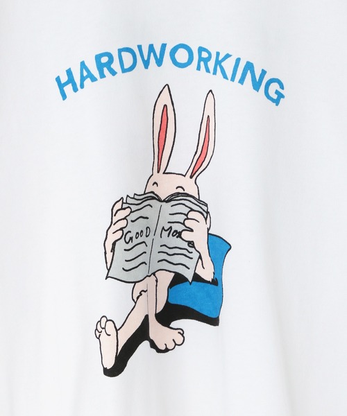 LOWRYS FARM（ローリーズファーム）の「オリジナルアートプリントＴシャツロングスリーブ　972444（Tシャツ/カットソー・キッズ・チャコールグレー/アイボリー/ホワイト・110cm/120cm/130cm/140cm/150cm）」の16枚目の写真