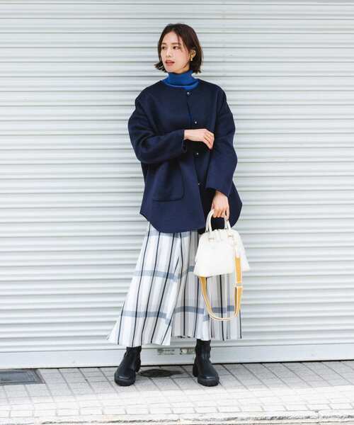 RODE SKO（ロデスコ）の「テープショルダー2WAYバッグ（ショルダーバッグ・レディース・ブラック/グレー/オフホワイト・ONE）」の10枚目の写真