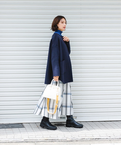 RODE SKO（ロデスコ）の「テープショルダー2WAYバッグ（ショルダーバッグ・レディース・ブラック/グレー/オフホワイト・ONE）」の11枚目の写真