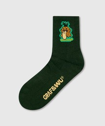 GRAF&WU（グラフアンドユー）の「GRAF&WU/ グラフアンドウー キャラクターBOOGHOST キュートおばけソックス（ソックス/靴下）」