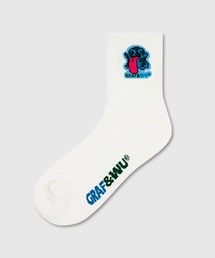 GRAF&WU（グラフアンドユー）の「GRAF&WU/ グラフアンドウー キャラクターBOOGHOST キュートおばけソックス（ソックス/靴下）」