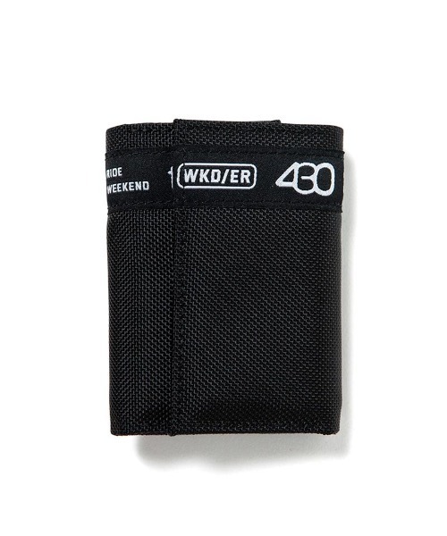 430(フォーサーティ)の「mko11414- WF MINIMUM WALLET ウォレット(財布・メンズ・ブラック・ONE SIZE)」の4枚目の写真