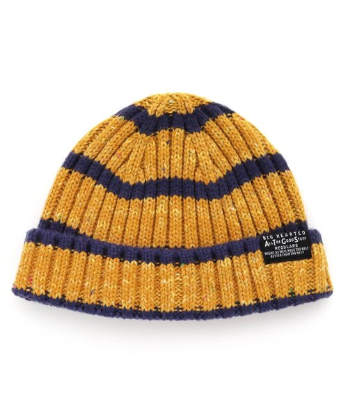 F.O.KIDS（エフオーキッズ）の「ニットキャップ（ニットキャップ/ビーニー・キッズ・ブラック/イエロー/レインボー/レッド/アイボリー・48/54/50/58）」の4枚目の写真