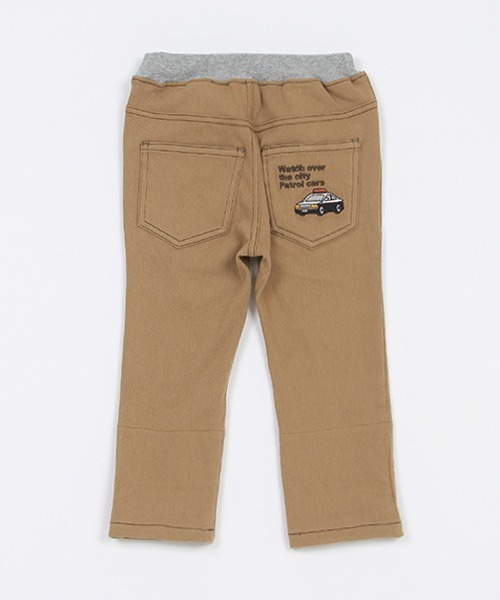 kladskap(クレードスコープ)の「乗り物裾折り返しストレートパンツ(その他パンツ・キッズ・モカ/ブラック・130cm/90cm/80cm/100cm/110cm/120cm)」の3枚目の写真