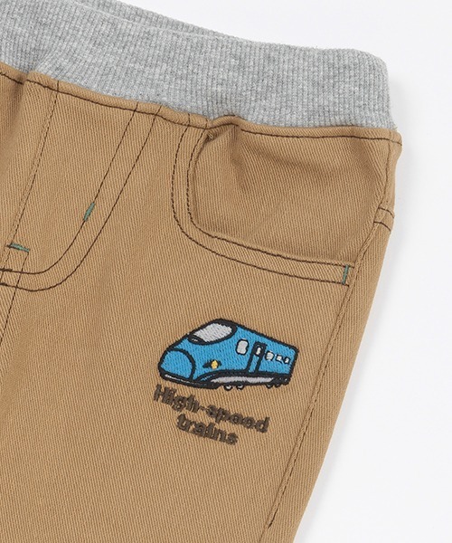 kladskap(クレードスコープ)の「乗り物裾折り返しストレートパンツ(その他パンツ・キッズ・モカ/ブラック・130cm/90cm/80cm/100cm/110cm/120cm)」の7枚目の写真