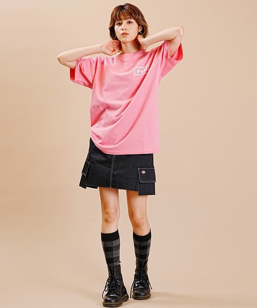 Dickiesディッキーズ レディース カーゴミニスカート ムラサキスポーツ別注 Dickies（ディッキーズ）の「【ムラサキスポーツ別注】Dickies