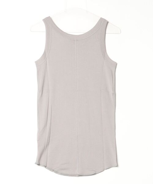 ATTACHMENT（アタッチメント）の「スビンコットン リブタンクトップ / SVIN CO RIB TANK TOP（タンクトップ・メンズ・ホワイト/ブラック/グレー・3/1/2/4）」の5枚目の写真