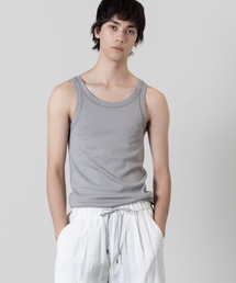 アタッチメント　タンクトップ ATTACHMENT（アタッチメント）の「スビンコットン リブ タンク