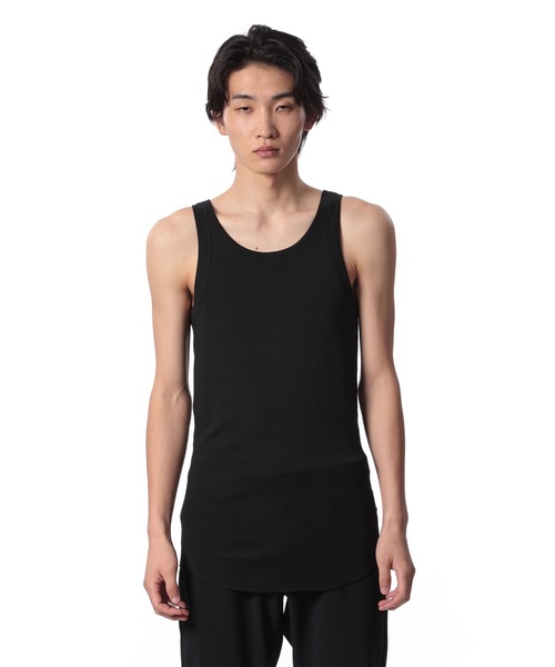 ATTACHMENT（アタッチメント）の「スビンコットン リブタンクトップ / SVIN CO RIB TANK TOP（タンクトップ・メンズ・ホワイト/ブラック/グレー・3/1/2/4）」の19枚目の写真