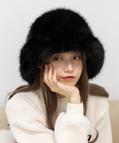 【MARNI】フェイクファーハット MARNI /マルニ】ファーキャップ ーRINGselectshop（リング