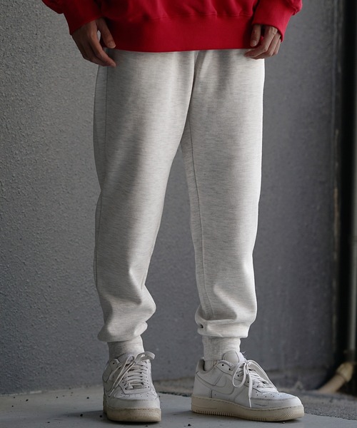 MinoriTY（マイノリティ）の「【MinoriTY】毛玉ができないスウェットジョガーパンツ メンズ スウェットパンツ テーパードパンツ ルーズフィット（スウェットパンツ・メンズ・ブラック/カーキ/パープル/オートミール/チェック/杢グレー・S/M/L/XL）」の17枚目の写真