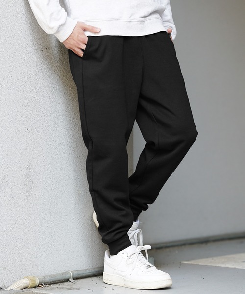 MinoriTY（マイノリティ）の「【MinoriTY】毛玉ができないスウェットジョガーパンツ メンズ スウェットパンツ テーパードパンツ ルーズフィット（スウェットパンツ・メンズ・ブラック/カーキ/パープル/オートミール/チェック/杢グレー・S/M/L/XL）」の14枚目の写真