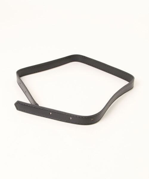 clear（クリア）の「スクエアショルダーバッグ（ショルダーバッグ・レディース・ピンク/ブラウン/ブラック/オフホワイト・F）」の8枚目の写真