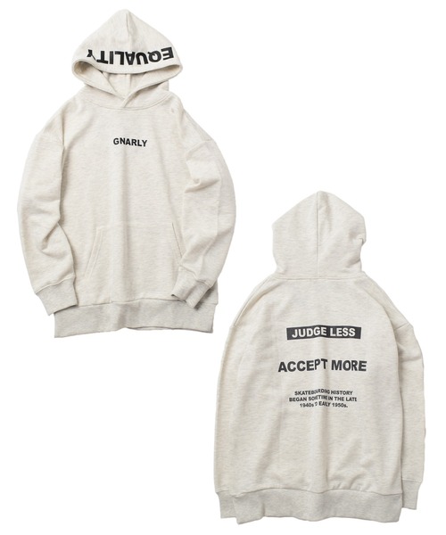 GLAZOS（グラソス）の「【毛玉になりにくい/しっかり素材】裏毛・フードプリントパーカー（その他トップス・キッズ・オートミール/カーキ/ライトブルー/ブラック・160cm/170cm/130cm/140cm/150cm）」の17枚目の写真