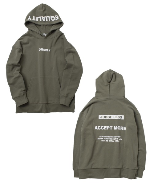 GLAZOS（グラソス）の「【毛玉になりにくい/しっかり素材】裏毛・フードプリントパーカー（その他トップス・キッズ・オートミール/カーキ/ライトブルー/ブラック・160cm/170cm/130cm/140cm/150cm）」の19枚目の写真